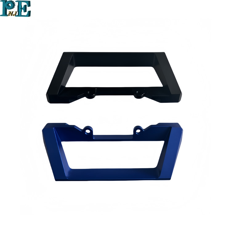 Customized CNC Milling Car Model Accessories Anodizated Aluminum Machined Handle