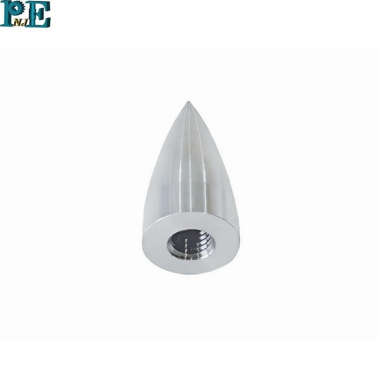 Auto Parts CNC Machining Turbocharger Parts Titanium Gr5 CNC Turning Part Bullet Shape