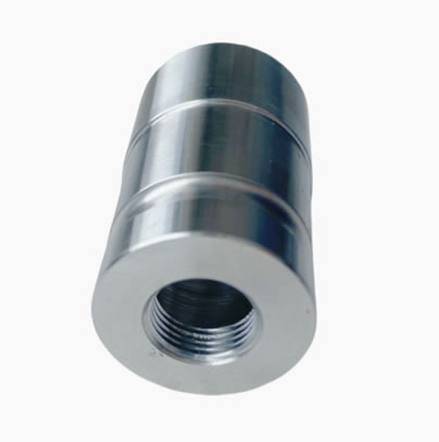 OEM ODM Manufacturing Support CNC Machined Metal Thread Steel Orifice Adapter