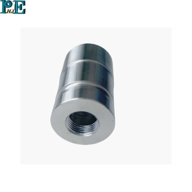 OEM ODM Manufacturing Support CNC Machined Metal Thread Steel Orifice Adapter